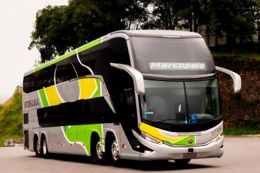 Bus double class exterior Bus double class exterior