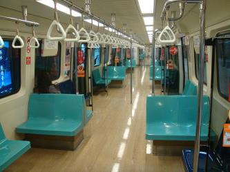Interior of Metro Taipei Interior of Metro Taipei