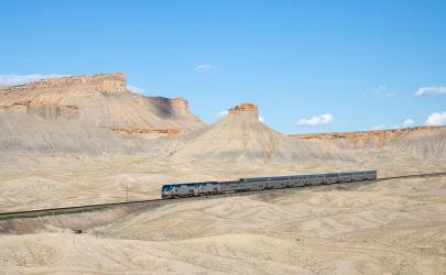 California Zephyr in Utah California Zephyr in Utah