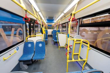 Elektrobus interior Elektrobus interior