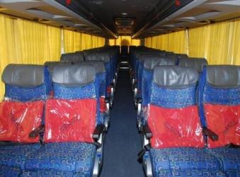 Bus interior Bus interior