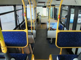 Bus interior Bus interior
