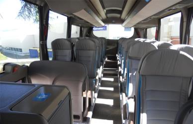 Bus interior Bus interior