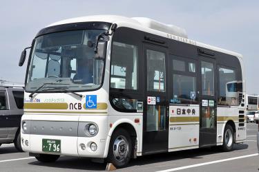 Bus side view Bus side view