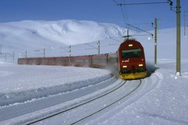 Bergensbanen-vinter Bergensbanen-vinter