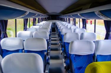 Bus interior Bus interior