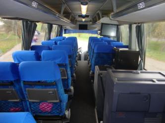 Bus interior Bus interior