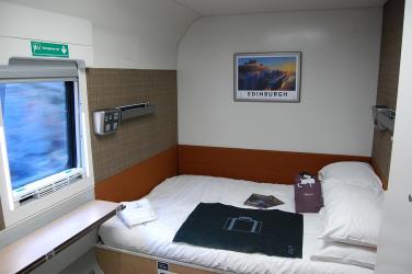 Suite in a Mark 5 sleeping car Suite in a Mark 5 sleeping car