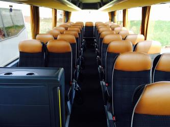 Bus interior Bus interior