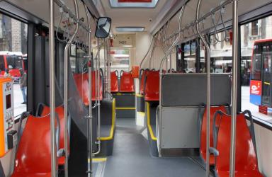 Bus interior Bus interior