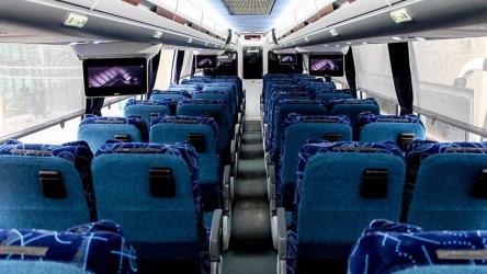 Bus interior Bus interior