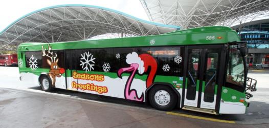 Bus exterior Bus exterior