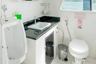 Bluewater Express Ferry toilet Bluewater Express Ferry toilet