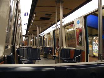 Train interior Train interior