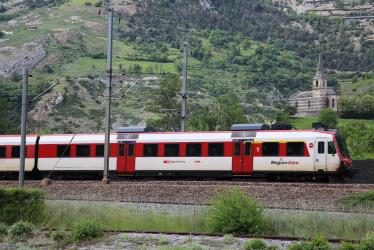 Regional train SBB-CFF-FFS in "Region Alps" livery Regional train SBB-CFF-FFS in "Region Alps" livery