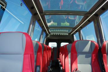 Bus interior Bus interior