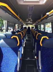 Bus interior Bus interior