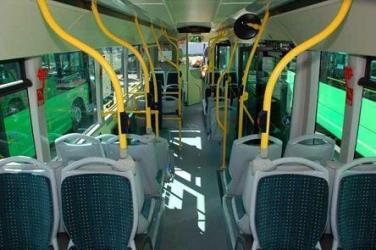 Bus interior Bus interior