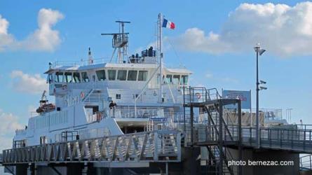 rear of Royan-Le Verdon ferry rear of Royan-Le Verdon ferry