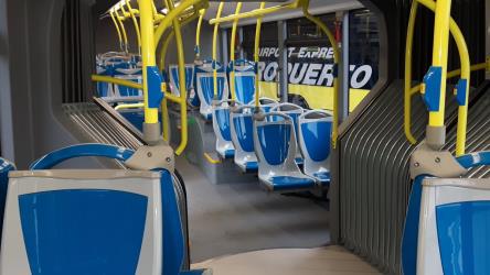 Bus interior Bus interior