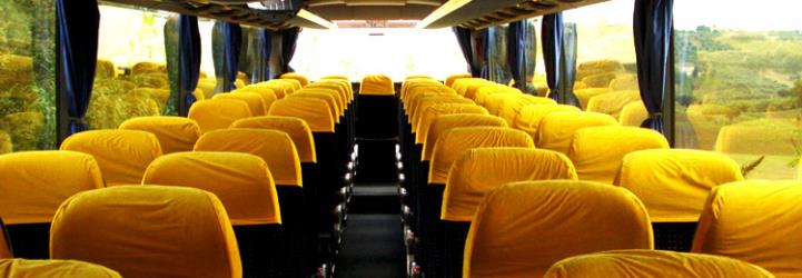 Bus interior Bus interior