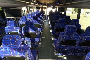 Bus interior Bus interior