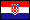 Drapeau du pays Croatie