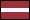 Drapeau du pays Lettonie