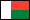 Drapeau du pays Madagascar