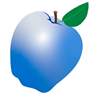 Blue Apple Bus logo