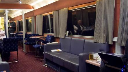 Caledonian Sleeper bar