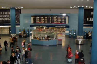 New York Penn Station Interior