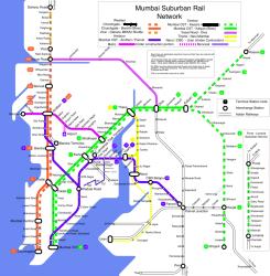 Mumbai metro map