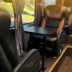 Bus interior