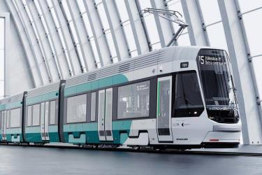 Tram exterior