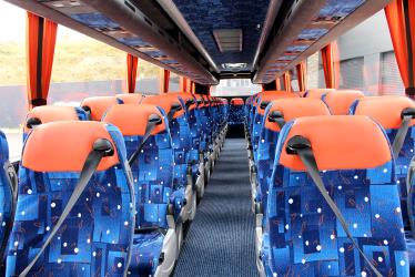Bus interior