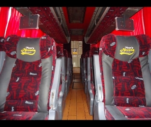 Bus interior