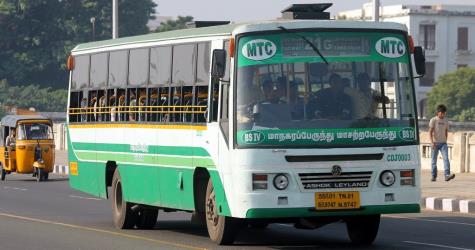 Bus Front View