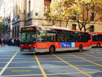 Bus side view