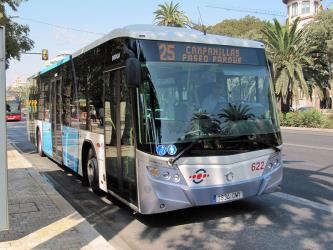 EMT Malaga City bus