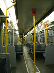 Train interior