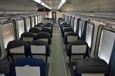 Air-con 1st class on a VIP express