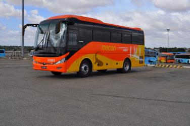 Bus at Station