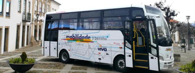 Bus on the Mobilidade à Beirinha network