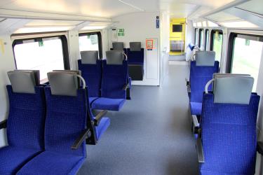 Double Decker Train Interior