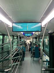 Bus interior