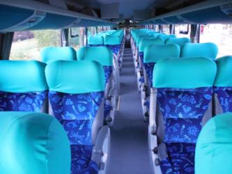 Bus interior Semicama