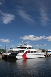 Cross Bay Ferry Exterior