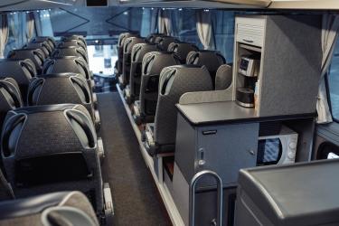 Bus interior