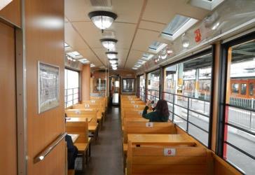 Train interior